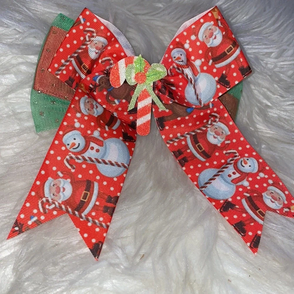 Christmas Winter  hair accessories Bows‎